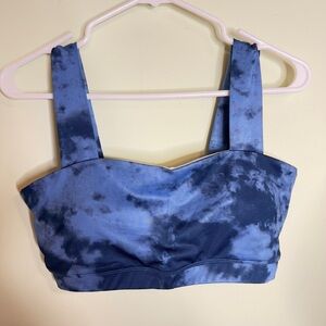 Blue Tie-Dye Bralette